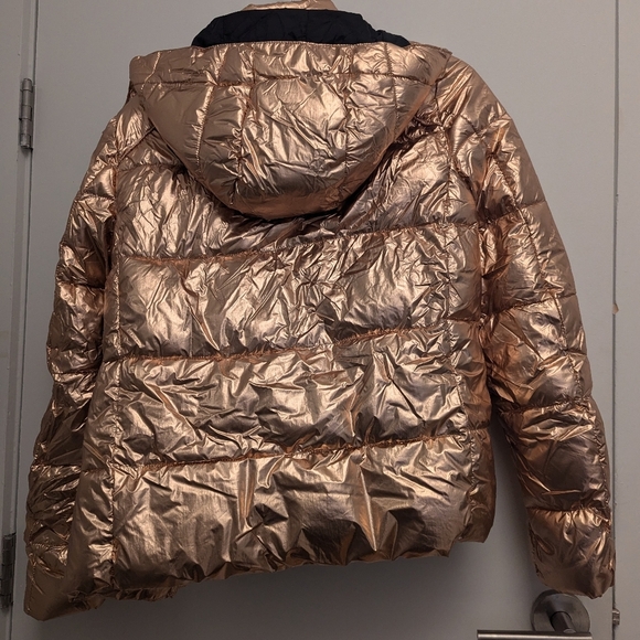Marc new York performance gold puffer small NWOT - Picture 3 of 5